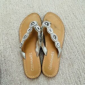 Coconuts Rhinestone Sandals